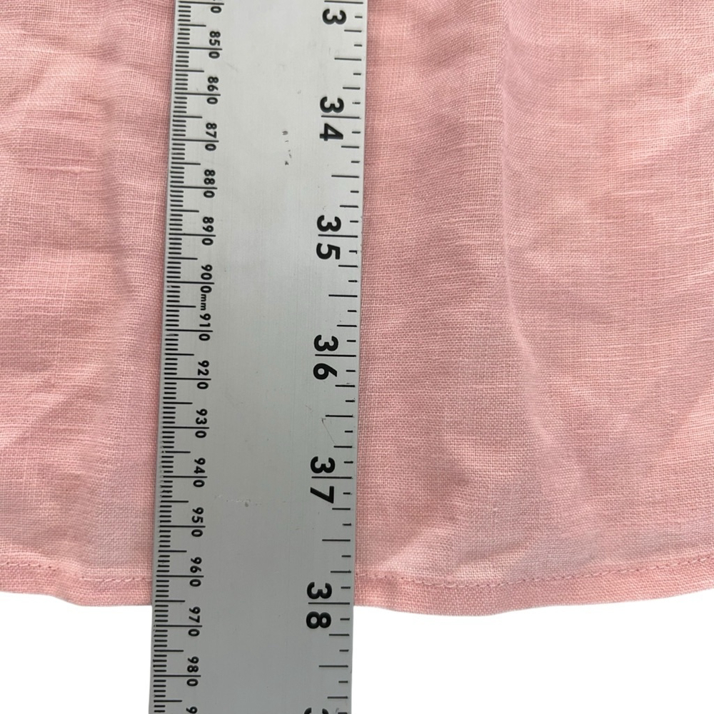 J.Jill Love Linen Shift Dress Pink XS Sleeveless - Picture 6 of 8